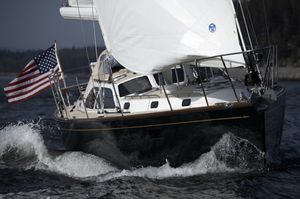 ocean cruising sailboat