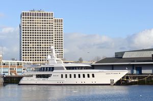 cruising super-yacht