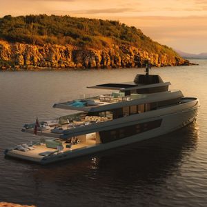 cruising super-yacht