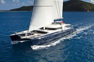 catamaran sailing super-yacht