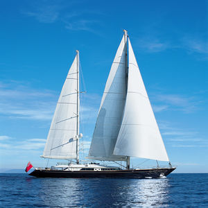 racing sailing super-yacht