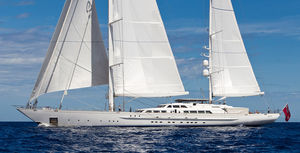 cruising sailing super-yacht