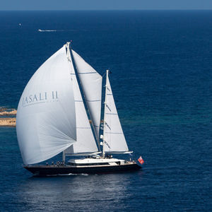 cruising sailing super-yacht