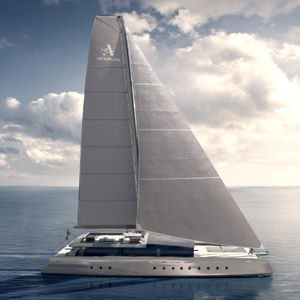 catamaran sailing super-yacht