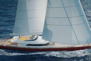 cruising sailing super-yacht 1