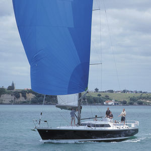 cruising sailing yacht