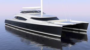 catamaran sailing super-yacht