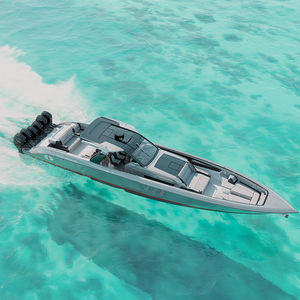 outboard center console boat / open / center console / sport