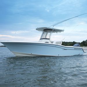 outboard center console boat