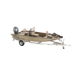 Outboard jon boat - MV1756 AW SC - Alumacraft - side console / sport ...