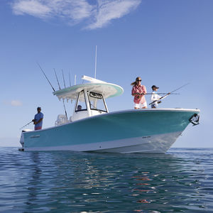 outboard center console boat 1