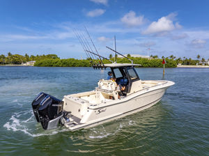 outboard center console boat 1