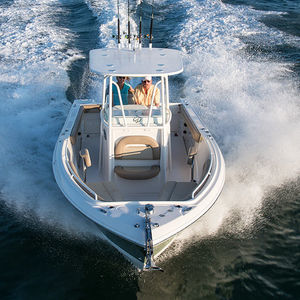 outboard center console boat 1