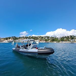 aluminum patrol boat