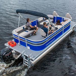 outboard pontoon boat