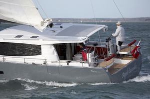 cruising sailboat