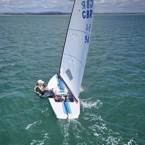 single-handed sailing dinghy 1