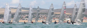 single-handed sailing dinghy
