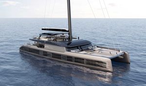 catamaran sailing super-yacht