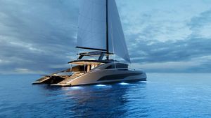 ocean cruising sailing yacht