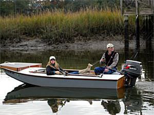 outboard small boat