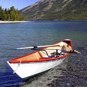 classic rowboat