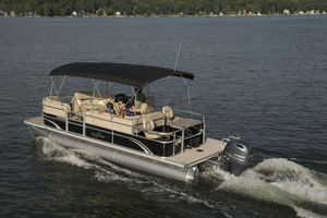 outboard pontoon boat 1
