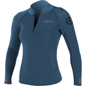 long-sleeve neoprene top