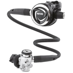 first and second stage scuba regulator