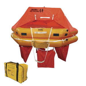 racing sailboat liferaft