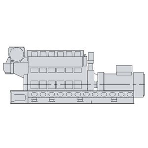ship generator set / diesel