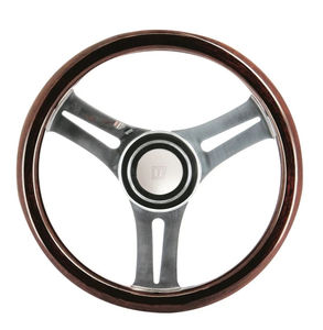 polyurethane-coated power boat steering wheel