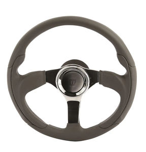 polyurethane-coated power boat steering wheel