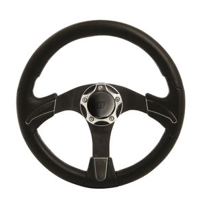 polyurethane-coated power boat steering wheel