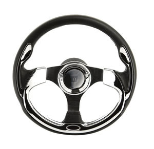 polyurethane-coated power boat steering wheel