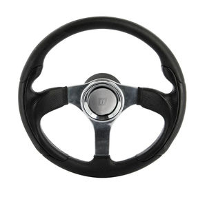 polyurethane-coated power boat steering wheel