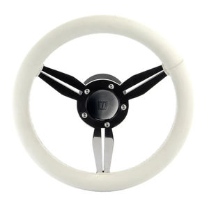 polyurethane-coated power boat steering wheel