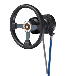 power boat steering / mechanical / articulated