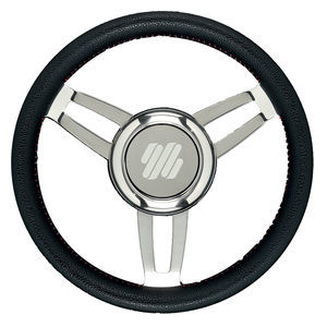 polyurethane-coated power boat steering wheel