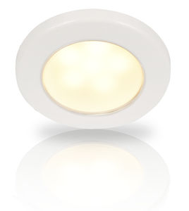 indoor ceiling light / for boats / LED / built-in