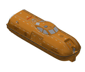 Totally enclosed lifeboat - JYN-100 MKI - VIKING - for ships Totally enclosed lifeboat - JYN-100 MKI - VIKING - for ships