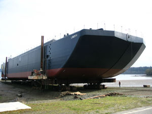 motor-barge special vessel