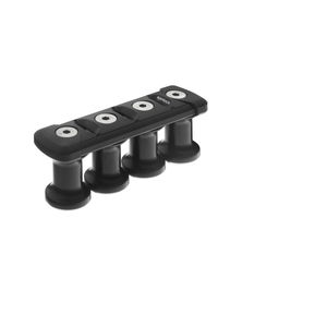3-sheave deck organizer for sailboats