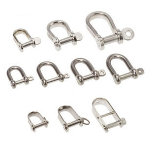 straight shackle for sailboats