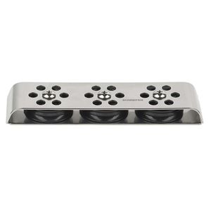 3-sheave deck organizer for sailboats 1
