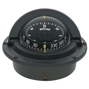 船舶用ルートコンパス リッチー RU90 Voyager Sailboat Racing Flush Mount (RU-90) - Ritchie Navigation