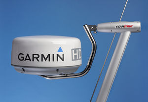 radar antenna mount / aluminum / self-leveling