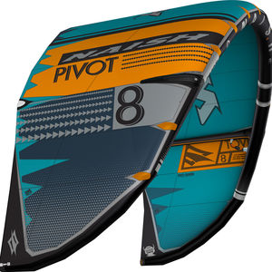 C-shape kitesurf kite