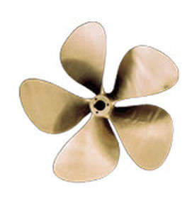 Commercial fishing boat propeller - ERIS PROPELLERS - fixed-pitch / shaft  drive / 5-blade