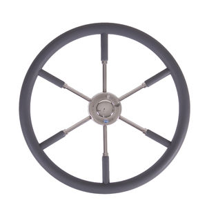 polyurethane-coated power boat steering wheel